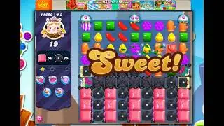 Candy Crush Saga Level 11650   25 Moves  NO BOOSTERS