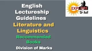 How to prepare for Lecturer in English Test|  PPSC| Guidelines | Division of Marks | Topics | Books