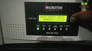 Microtek 1435 solar inverter