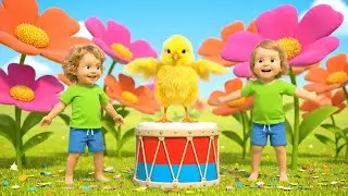 Why Is Baby Chick Tapping the Drum | Nursery Rhymes for Kids & Baby Songs