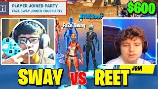 FAZE SWAY vs  XTRA REET! Controller LEGENDS 3v3 in CRAZIEST $600 TOURNEY!