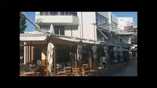 Aluglass Bautech l Solamark&reg; retractable awnings at Tashas Brooklyn
