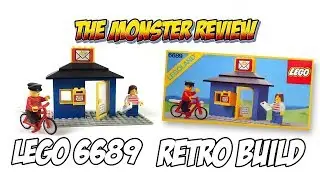 Lego 6689 - Post-Station - Classic Town - Retro Build