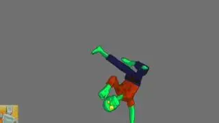 Breakdancing Zombie