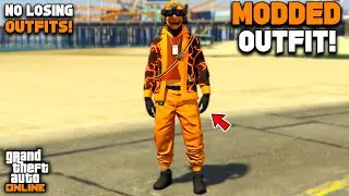 Модифицированный костюм оранжевых бегунов GTA 5 Online с невидимым торсом! (Передача невозможна)