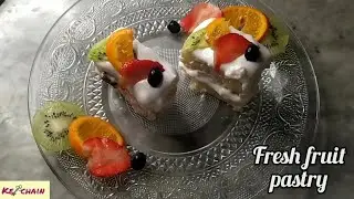 Fresh fruit pastry | Sweet and tangy | Fresh cream and fresh fruit dessert | Fruit pastry |