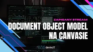 Jak w JavaScript zaimplementować DOM z pomocą canvasa