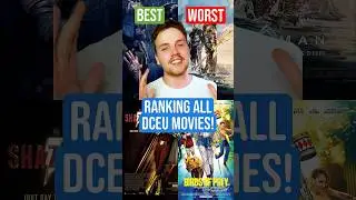 Ranking DCEU Movies WORST to BEST! #shorts #movie #dc #dceu #ranking #batman #superman #zacksnyder
