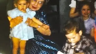 1957 Christmas, Ted and Eric Dalheim, Easter, Lillian