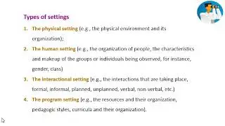 lecture 10 (part 4): Data collection methods/ observation (Prof. Touria Drid)