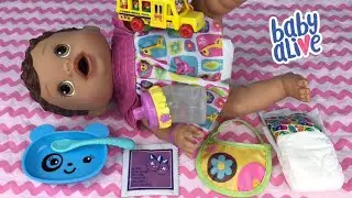 Feeding Baby Alive Olivia Grape 🍇 Doll Food Packet