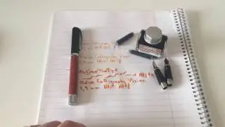 Online Vision Calligraphy Set  - Fountain Pen Review