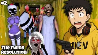 The Twins Revolution | Grandpa's New Wife 💀 | Funny Horror Gameplay