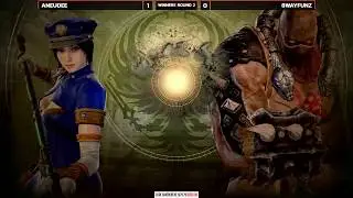 Soulcalibur VI @ NLBC Online #5 - Aneudee vs 8WayFunz [4K/60fps]