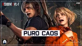 PELA PRIMEIRA VEZ&hellip; ME AJUDEM! | RE4 REMAKE | PC PT-BR | EP 08