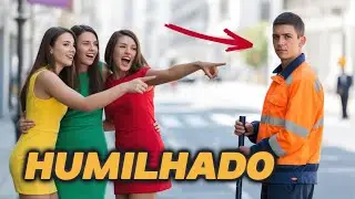 O MILIONÁRIO SE DISFARÇOU DE GARI PARA TESTAR A NOIVA… E SE ARREPENDEU DO QUE VIU!