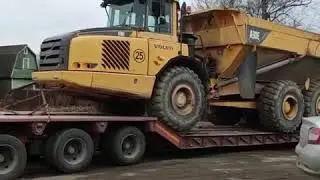 Отгружен думпер Volvo A30E, 2008 г. в Санкт-Петербурге