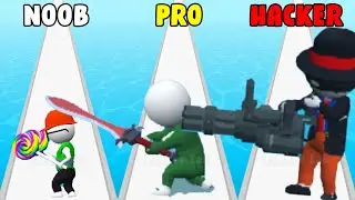 DRAW WEAPON 3D: Imaging any weapons  - Gameplay Android, ios | Pinker Lab