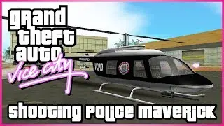 GTA Vice City : Shooting Police Maverick Mod