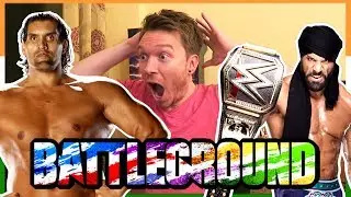 REACTION! GREAT KHALI RETURNS AT WWE BATTLEGROUND 2017