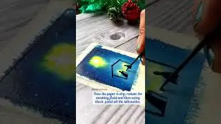 EASY nativity painting#christmas #christmas2022 #christmaspainting #shorts #christmasshorts #diy#art