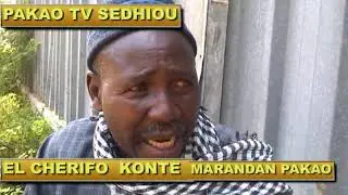 LECTURE DE CORAN  DU PAKAO EL CHERIFO KONTE  MARANDAN RACONTE L'HISTOIRE DU VILLAGE
