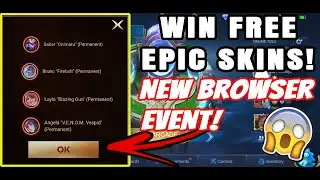 WIN BRUNO's FIREBOLT SKIN AND FREE EPIC SKINS - GAME OF SURVIVAL BROWSER EVENT ~ MOBILE LEGENDS 2021