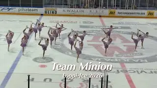 Team Minion - Loppi-Ice 2026 - Synchronized skating