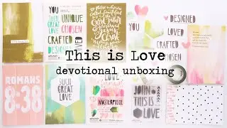 Illustrated Faith Devotional Kit | This Is Love Unboxing!