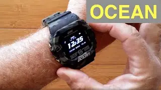 Водонепроницаемые прочные умные часы LOKMAT OCEAN IP68: распаковка и первый взгляд