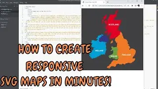SVG Responsive Image Map with HTML and CSS