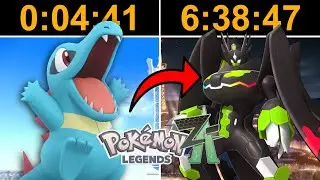 คนที่เล่น POKEMON Z-A เป็นจบเร็วที่สุดในโลก | POKEMON Z-A SPEEDRUN REACTION