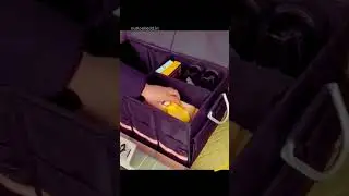 Foldable Trunk Organizer for Car Storage Clean and Easy Travel