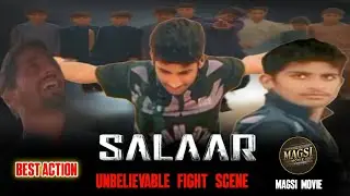 SALAAR Trailer || Prabhas || Spoof Best action || fight scenes || #prabhas #salaar #salaartrailer