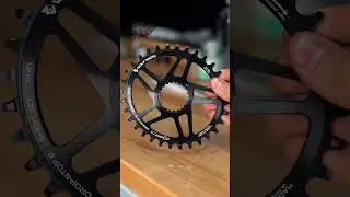 installing a oval chainring  #maintenance #mtbpro #mountainbike #mtb #bike