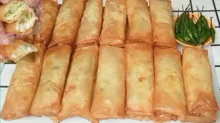 MARTABAK KULIT LUMPIA MINI || ENAK GURIH RENYAH DAN EKONOMIS SANGAT COCOK UNTUK IDE JUALAN