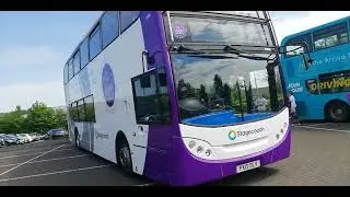 NEBPT Metrocentre Coach Park Rally 2022 - Stagecoach Queen's Platinum Jubilee bus