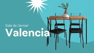 Tudo sobre o Conjunto Valencia: O Melhor para Sua Sala de Jantar