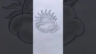 How to draw sun - Easy drawing || #shorts #arts