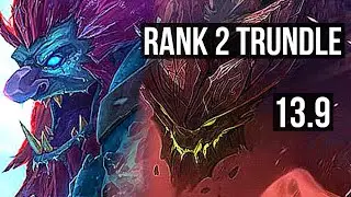 TRUNDLE vs MALPH (TOP) | Rank 2 Trundle, 1.5M mastery, 6/3/16 | TR Challenger | 13.9