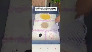 Cassava cat litter water absorption test. Cassava cat litter factory. cat litter supplier #catlitter