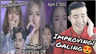 [REACTION] New Gen Birit Sing Off | ASAP Natin 'To | Full Performance | April 3, 2022