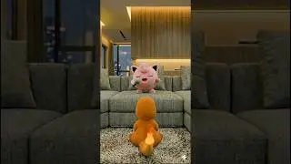 Part 1: Who can resist Jigglypuff's song? 🎶😊 #pokemon #jigglypuff #pokemoncommunity #charmander