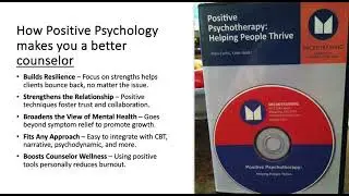 How Positive Psychotherapy Makes you a Better Counselor