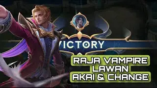 Raja Vampire Lawan Akai dan Change di Mid Lane