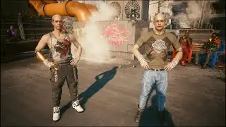 Beat on The Brat Kabuki Twins Fight || Cyberpunk 2077