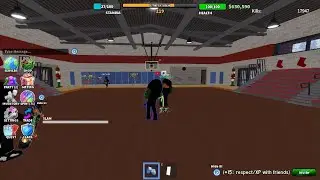 Taking over the server in roblox fight in a school
