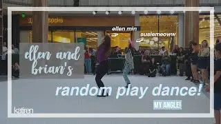 ellen and brian's random play dance! (my angle) | live new cj | westfield century city