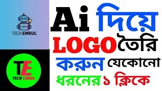 Ideogram AI Logo Design Bangla Tutorial | TECH EMRUL Channel | @Imtiyashx  #ai #tech #ideogramai