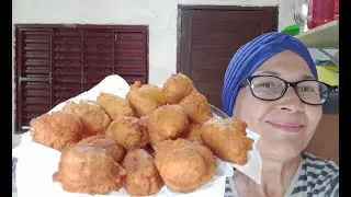 Bolinhos  de Fubá Fritos  Salgado / Como fazer /receita antiga